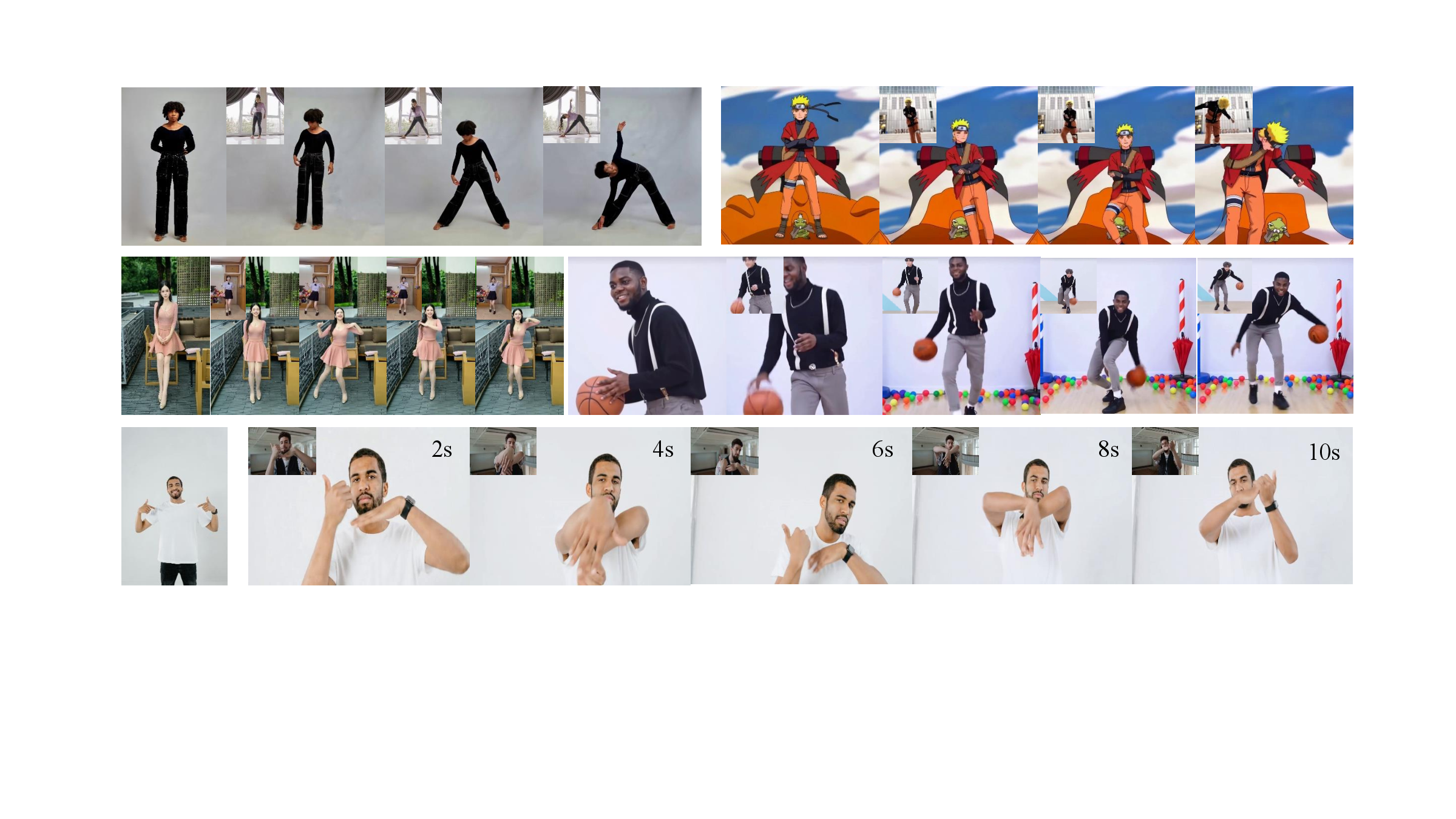 LatentDance animation results